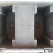 Kis Led robotlámpa konténer rack