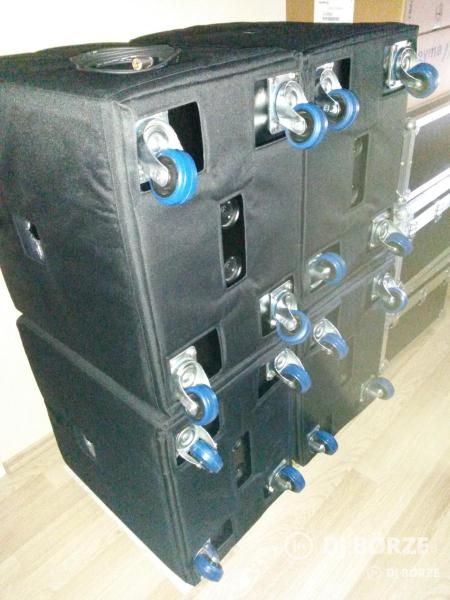 Retegelt lemez bassreflex hangfalak 4 db Adam Hall