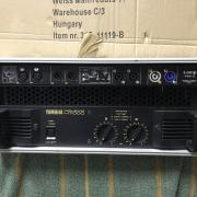 YAMAHA H7000 végfok + 4U rack + patch panel
