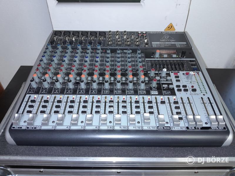 Behringer Xenyx QX1832USB + gyári Thomann rack