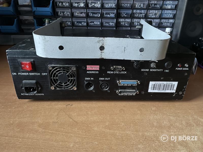 1000mW 20 Kpps Apollo galvo lézer ILDA DMX