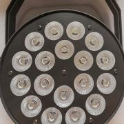 LED PAR 18 lámpa DMX vezérléssel