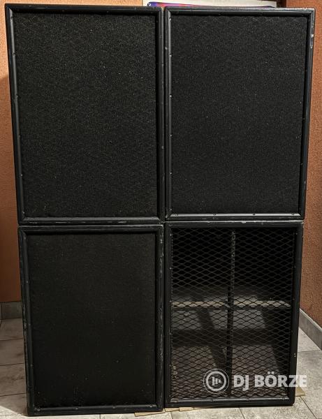 Turbosound Flashlight (TFS-780) hangfal szett (2x1950W program) csere/beszámítás