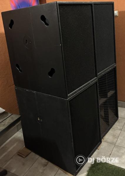 Turbosound Flashlight (TFS-780) hangfal szett (2x1950W program) csere/beszámítás