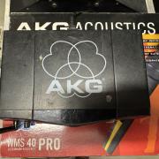 AKG vezeték nélküli mikrofon SR40 S vevő + HT 40 PRO kéziadó