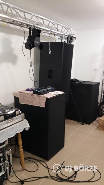 Új Topláda (2x15"+1,4") 1100/2200W 4 Ohm