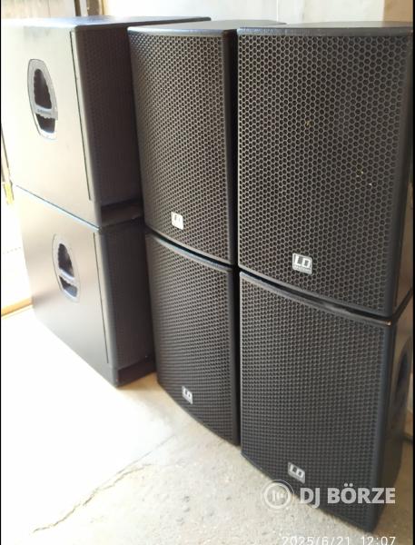 LD Systems StingerG2 2xSUB15+4xTop12 passzív hagfalak