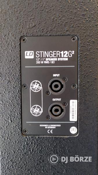 LD Systems StingerG2 2xSUB15+4xTop12 passzív hagfalak