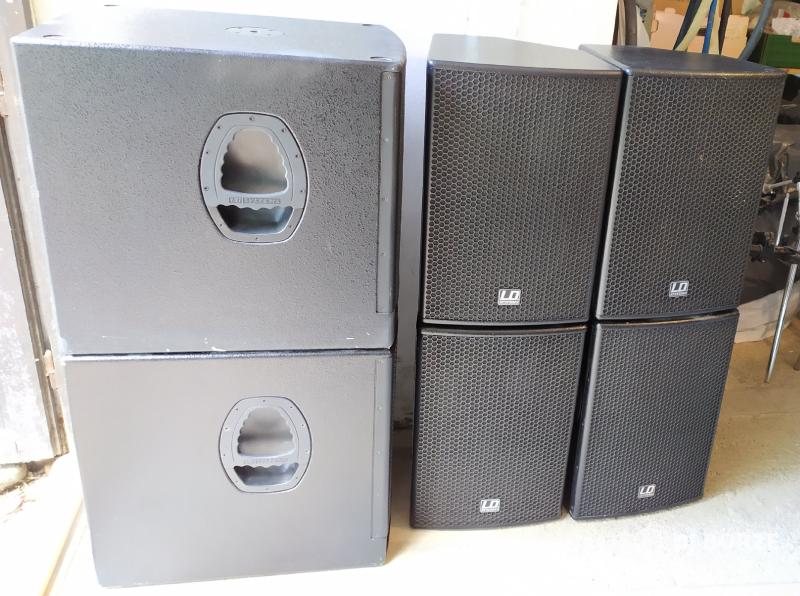 LD Systems StingerG2 2xSUB15+4xTop12 passzív hagfalak