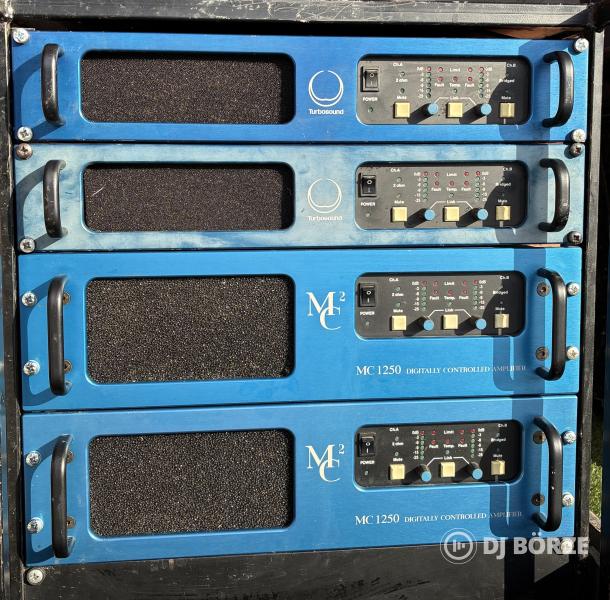 MC2 (Turbosound OEM) MC750 végfok (2 x 750 W, made in England)