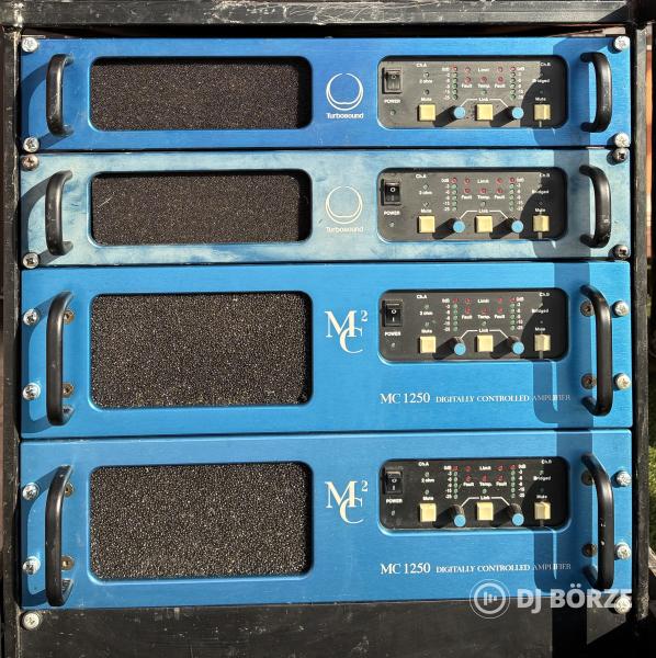 MC2 (Turbosound OEM) MC750 végfok (2 x 750 W, made in England)