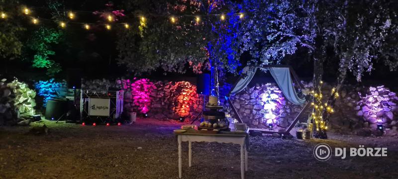 Eladó 8db bontatlan vadiúj SHEHDS 6x18W akkus falfestő PAR lámpa