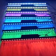 12db!Saját videó!Led bar 24x3w RGB (beszámítás is) 98cm (Régi retró fényeket is beszámítok)