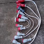 Ipari csatlakozók szerelve (beszámítás is)