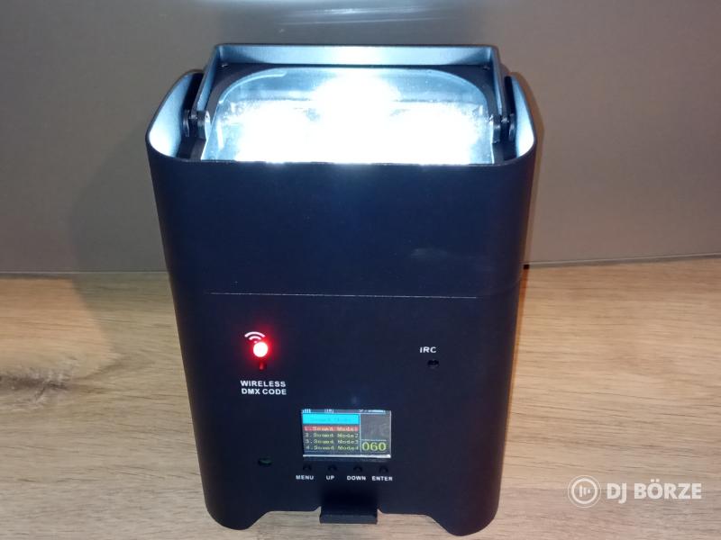 10db van!Akkus 6x18w rgbwa uv(beszámítás is)Bp.- Szeged!(Régi retró fényeket is beszámítok)