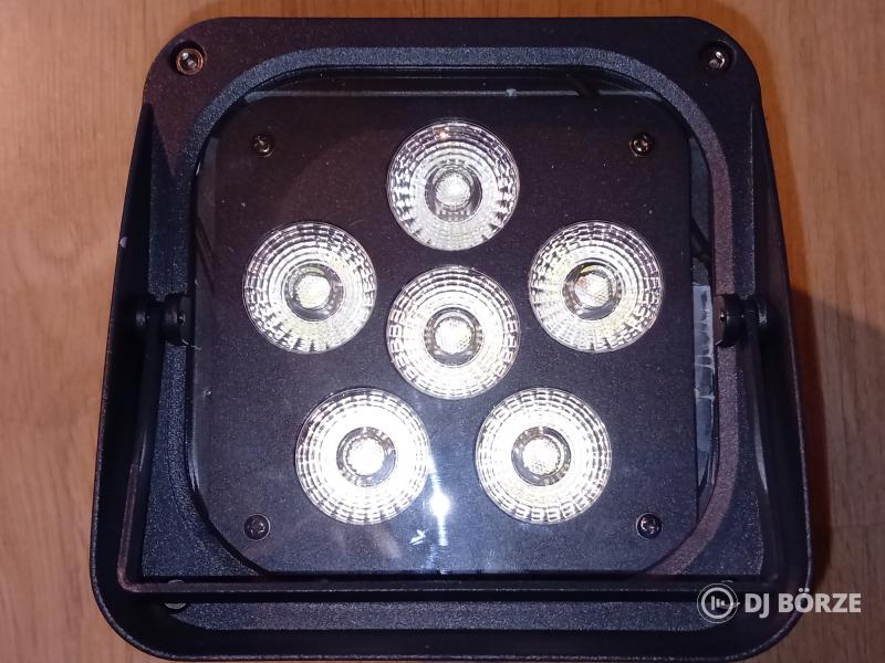10db van!Akkus 6x18w rgbwa uv(beszámítás is)Bp.- Szeged!(Régi retró fényeket is beszámítok)