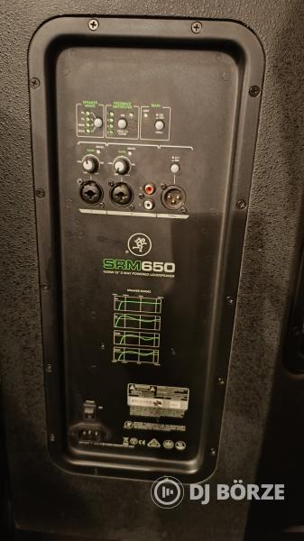 Mackie SRM650 aktív top hangfal + huzat