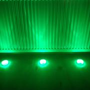 Medence világítás!4db rgb távirányítós, vízálló, elemes/aksis hangulat színező lámpa.