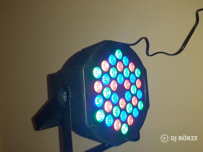 10db Led Par 56 RGB 36x3w (Régi retró fényeket is beszámítok)