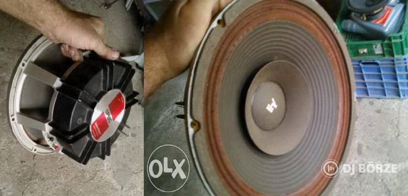 Sok-sok 8", 10", 12", 15",18", 21" hangszórók, ringek, 1"-2" driverek, 1"- 2" tölcsérek