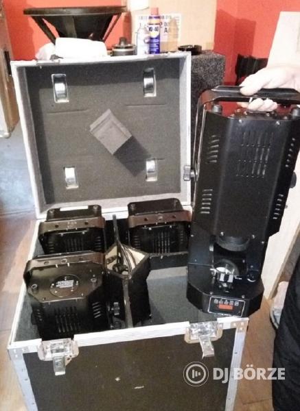 Discó fénytechnikák, Martin, Robe Spot XT150 DMX, TS-T5, derítő fény, robot lámpák, és egyebek