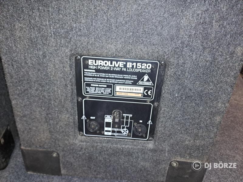 Behringer Eurolive B1520 passzív hangfalpár