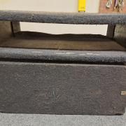 2 db filc bevonatú rack