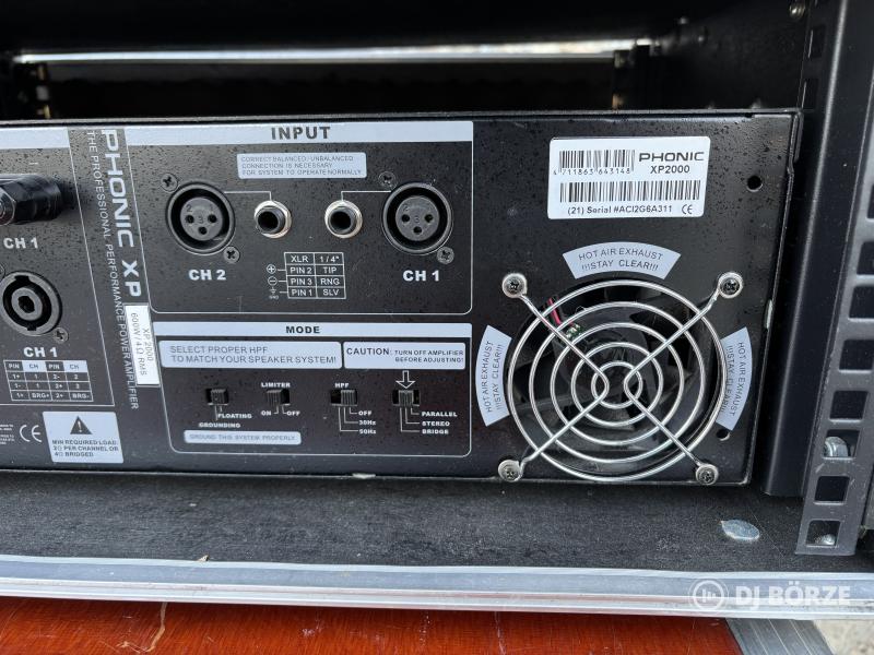 Phonic XP2000 végfok (újszerű)