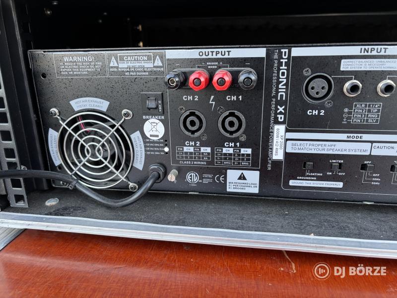 Phonic XP2000 végfok (újszerű)