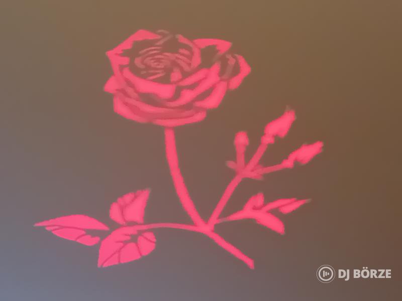 1db van!FTS Moving Head 90W Robotlámpa Beszámítás is) Speciális téma a gobóknál: Esküvő, karácsony