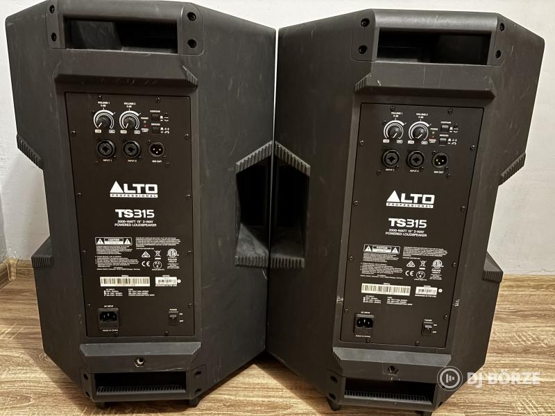 Alto TS315 hangfal + 2db Soundking SB400B hangfalállvány és RX3 decksaver