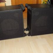 Üres hangfal 15" 2 utas , hangváltóval.