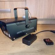 2db van! rgb Távirányítós füstgép, még kültéren is jól dolgozik(saját videó)