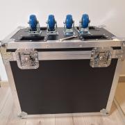 Eladó számlával, garanciával új 230 watt 7R robotlámpák rackekkel