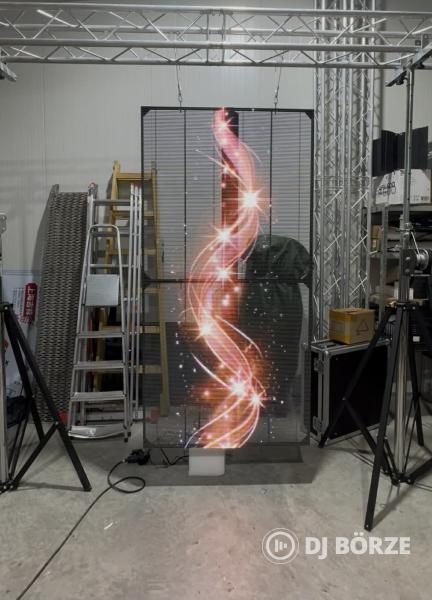 Beltéri Átlátszó LED Fal 6 nm