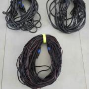 4 db Speakon Hangfalkábel és Neutrik Speakon toldó