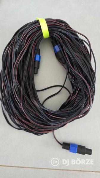 4 db Speakon Hangfalkábel és Neutrik Speakon toldó