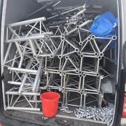 Alutruss 3pontos traverz elemek