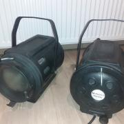 1db színházi pc lámpa museco milano,12db Eurolite Par 64 Long