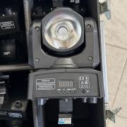 4db FTS LED BEAM 60W-os robotlámpa+rackláda