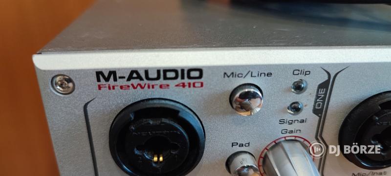 M-audio Firewire 410 studió hangkárya