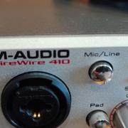 M-audio Firewire 410 studió hangkárya