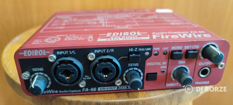 Edirol FA-66 Firewire studió hangkárya