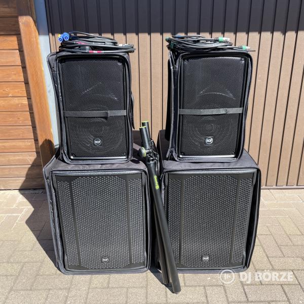 RCF hangrendszer SUB905 + HD10