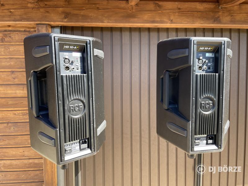 RCF HD10-A MK4 Hangfalpár tokkal