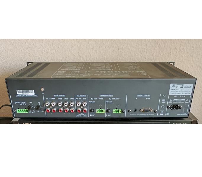 APART Audio Concept 1 sztereo erősítő