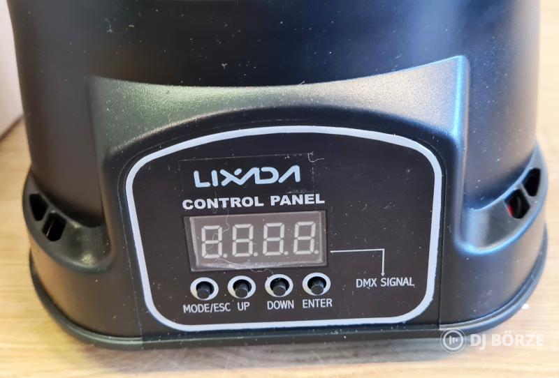 Eladó 4 db bontott, de vadiúj LIXADA LED-es mozgófejes falfestő (PAR) lámpa