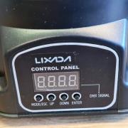 Eladó 4 db bontott, de vadiúj LIXADA LED-es mozgófejes falfestő (PAR) lámpa