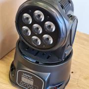 Eladó 4 db bontott, de vadiúj LIXADA LED-es mozgófejes falfestő (PAR) lámpa