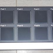 Worlde EASYPAD-12 hordozható USB MIDI vezérlő – szinte új állapotban!